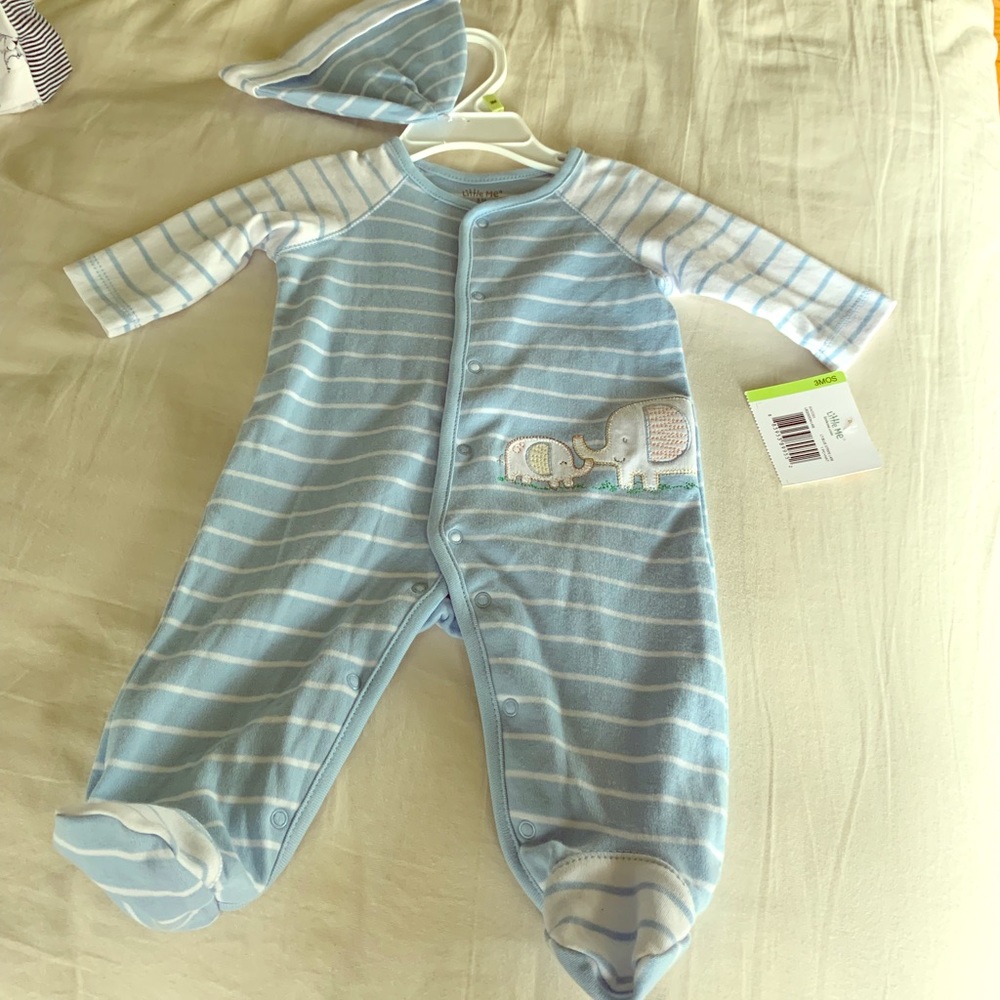 Little Me NWT 3M footed sleeper
